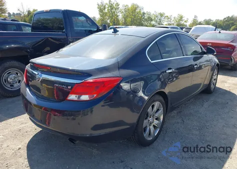 2013 Buick Regal Turbo - Premium 1 из США, поврежденный, VIN 2G4GS5EV7D9162614
